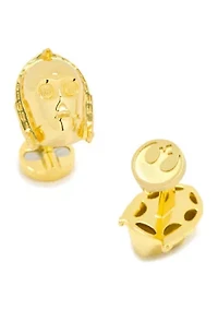 3D C3PO Cufflinks