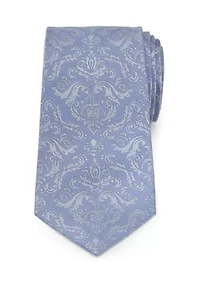 Damask Darth Vader Blue Tie