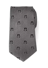 Darth Vader Herringbone Black Tie