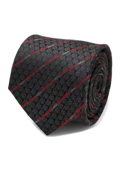 Darth Vader Black Lightsaber Stripe Tie