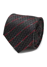 Darth Vader Black Lightsaber Stripe Tie