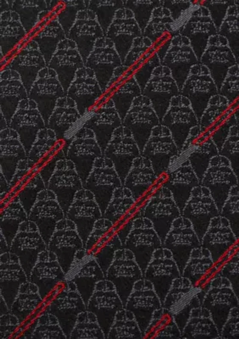 Darth Vader Black Lightsaber Stripe Tie