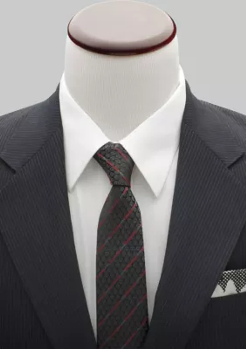 Darth Vader Black Lightsaber Stripe Tie