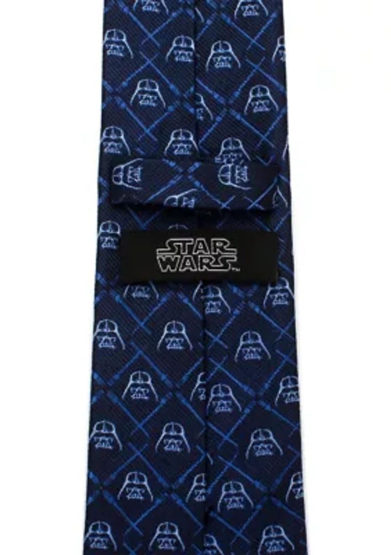 Darth Vader Lightsaber Blue Tie