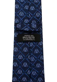 Darth Vader Lightsaber Blue Tie