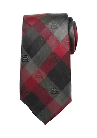 Darth Vader Red Plaid Tie