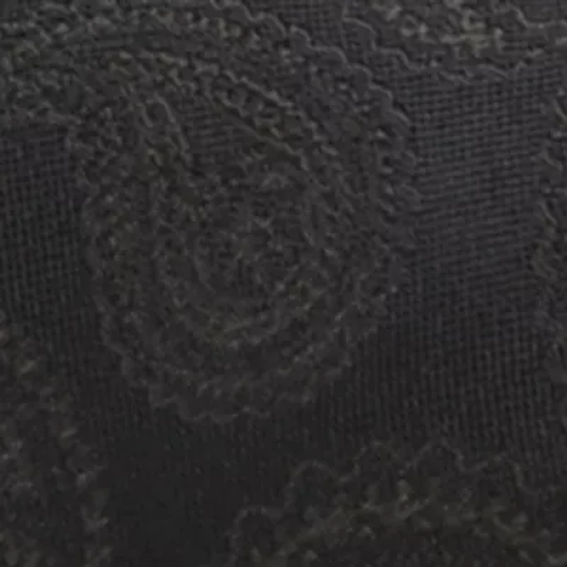 Men's Darth Vader Paisley Black Silk Tie