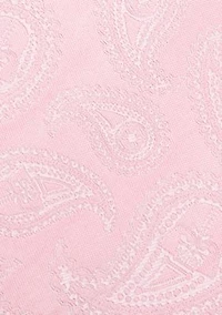 Men's Darth Vader Paisley Pink Silk  Tie