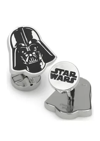 Darth Vader Stainless Steel Cufflinks