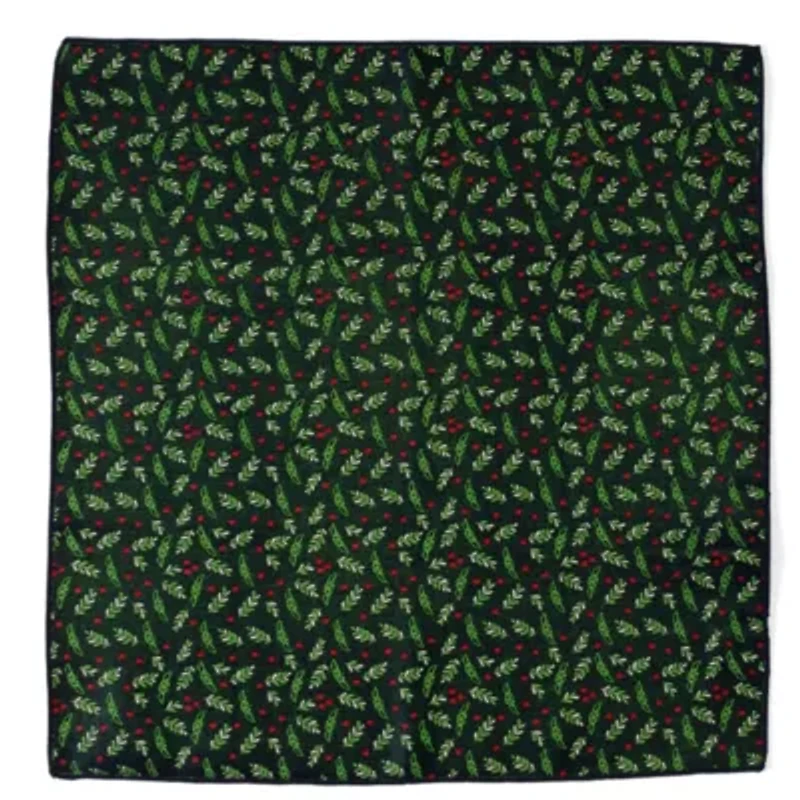 Grogu Holiday Navy Pocket Square
