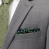 Grogu Holiday Navy Pocket Square