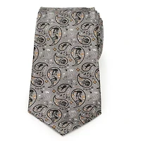 Hoth Battle Paisley Gray Tie