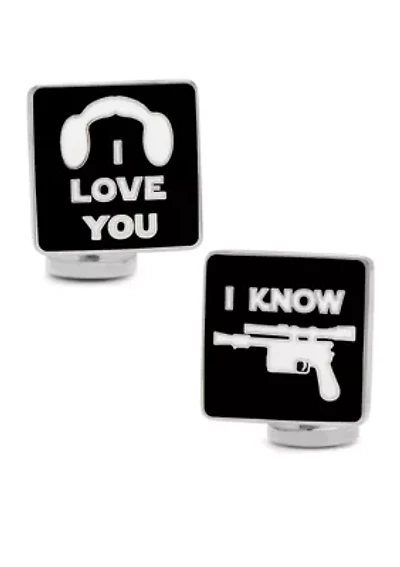 I Love You I Know Icon Cufflinks