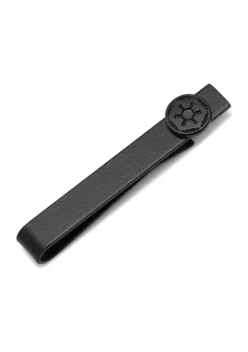 Satin Black Imperial Symbol Tie Bar