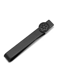 Satin Black Imperial Symbol Tie Bar