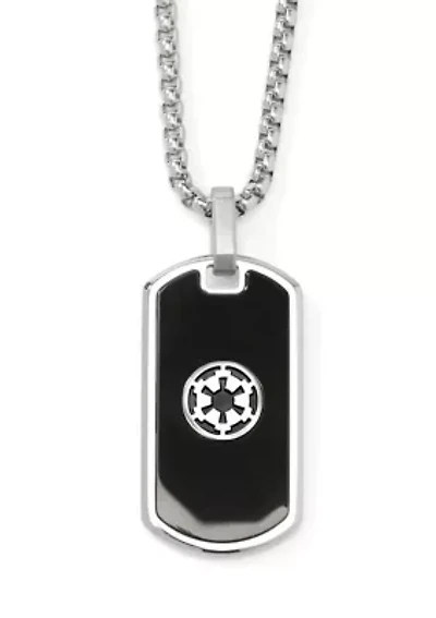 Imperial Rebel Reversible Stainless Steel Necklace