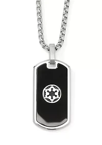 Imperial Rebel Reversible Stainless Steel Necklace