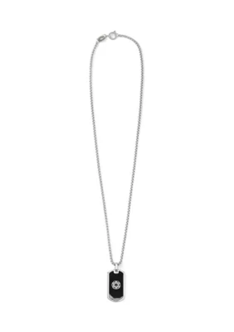 Imperial Rebel Reversible Stainless Steel Necklace