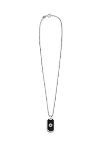 Imperial Rebel Reversible Stainless Steel Necklace