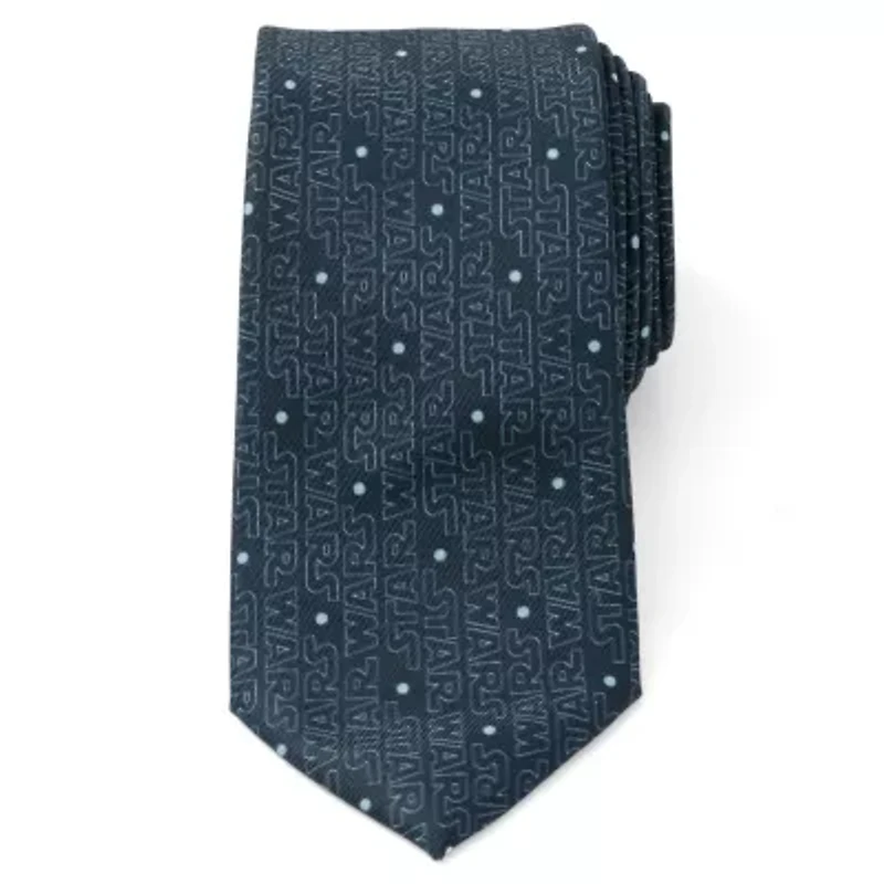 Star Wars Logo Blue Tie