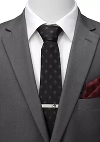 Mandalorian Black Silk Tie