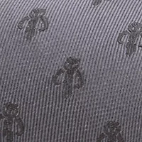 Mandalorian Gray Silk Tie