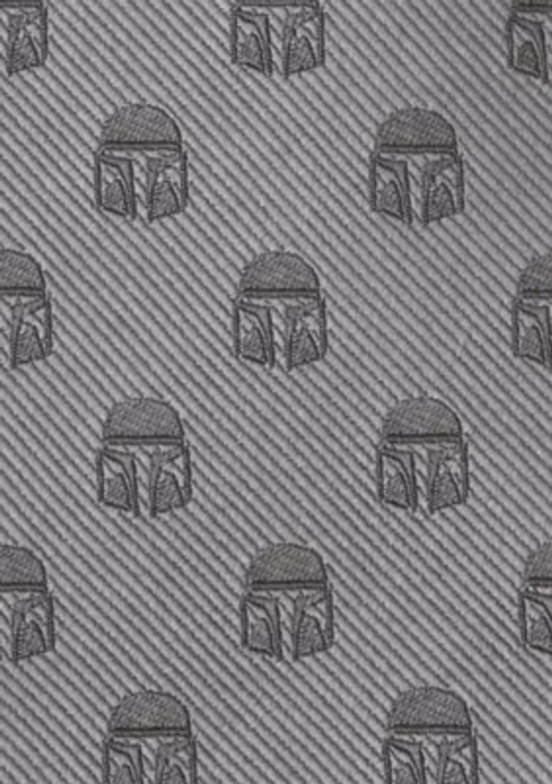 Mandalorian Helmet Gray Tie