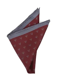 Mandalorian Red Silk Pocket Square