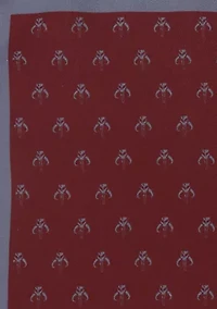 Mandalorian Red Silk Pocket Square