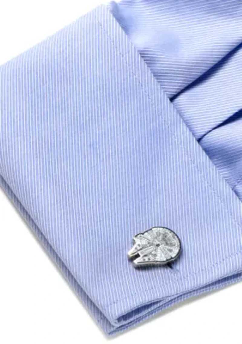 Millennium Falcon Blueprint Cufflinks