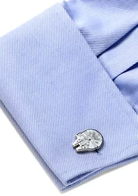 Millennium Falcon Blueprint Cufflinks
