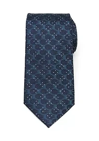 Millennium Falcon Dot Blue Tie