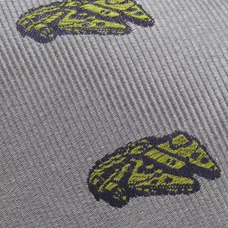 Men's Millennium Falcon Gray Tie