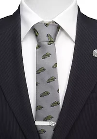 Men's Millennium Falcon Gray Tie