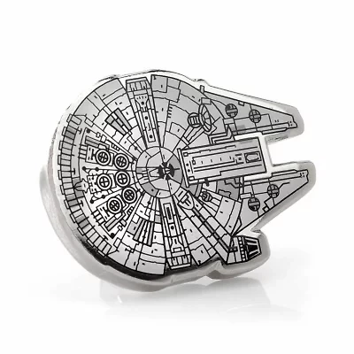 Millennium Falcon Blueprint Lapel Pin