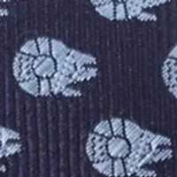 Millennium Falcon Blue Tonal Tie