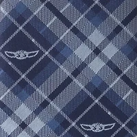 Star Wars The Child Plaid Blue  Tie