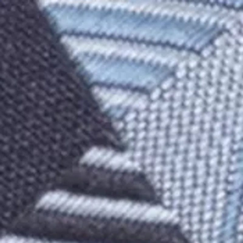 Star Wars Mando Helmet Check Blue Tie
