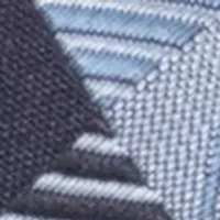 Star Wars Mando Helmet Check Blue Tie