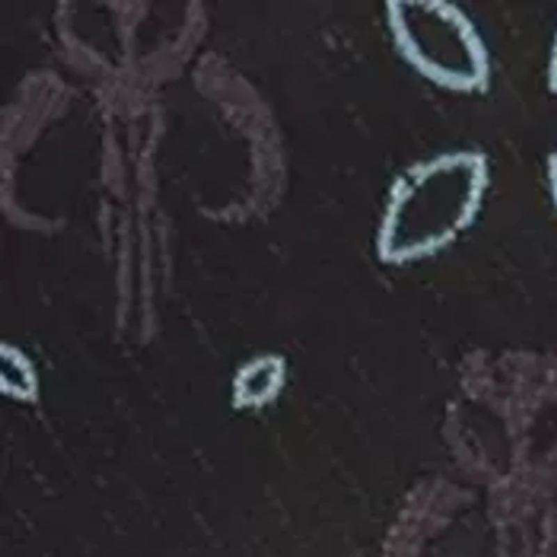 Mandalorian Motif Black Tie