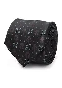 Mandalorian Motif Black Tie
