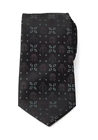 Mandalorian Motif Black Tie