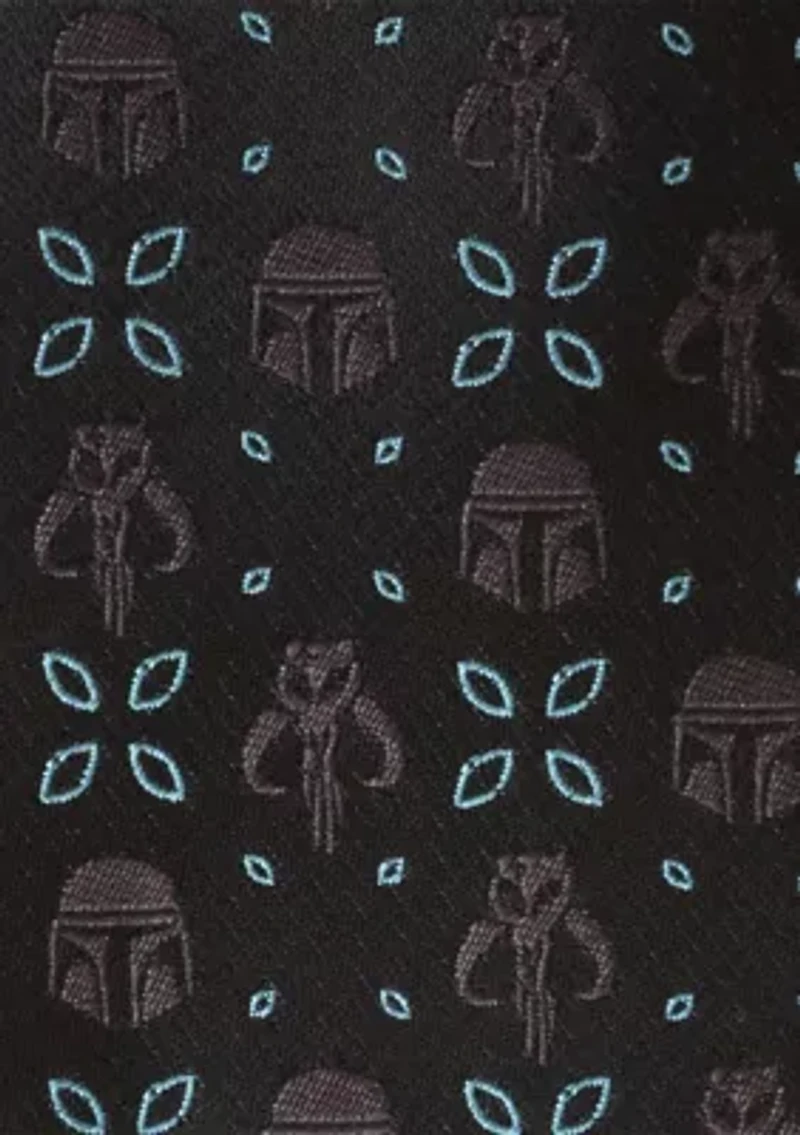 Mandalorian Motif Black Tie