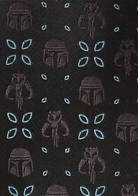 Mandalorian Motif Black Tie