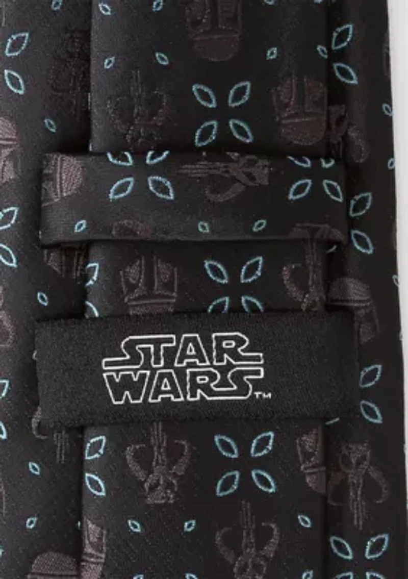 Mandalorian Motif Black Tie