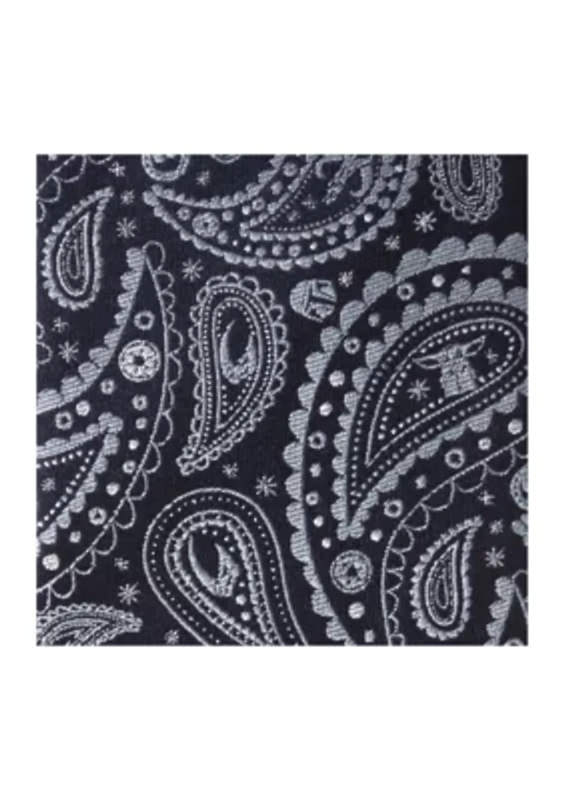 Mandalorian Blue Paisley Tie