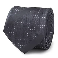Mandalorian Blue Stripe Dotted  Tie