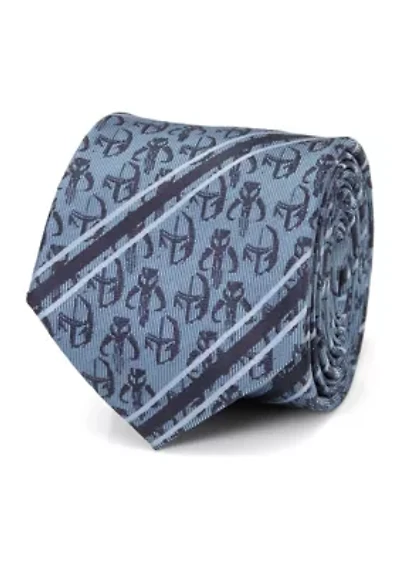 Star Wars Mando Navy Stripe Tie