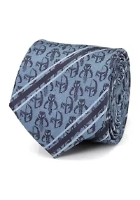 Star Wars Mando Navy Stripe Tie