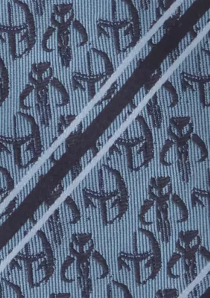 Star Wars Mando Navy Stripe Tie
